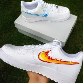 A Song of Waves and Sparks Custom Air Force 1