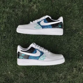 Abstract Graffiti Texture Custom Air Force 1