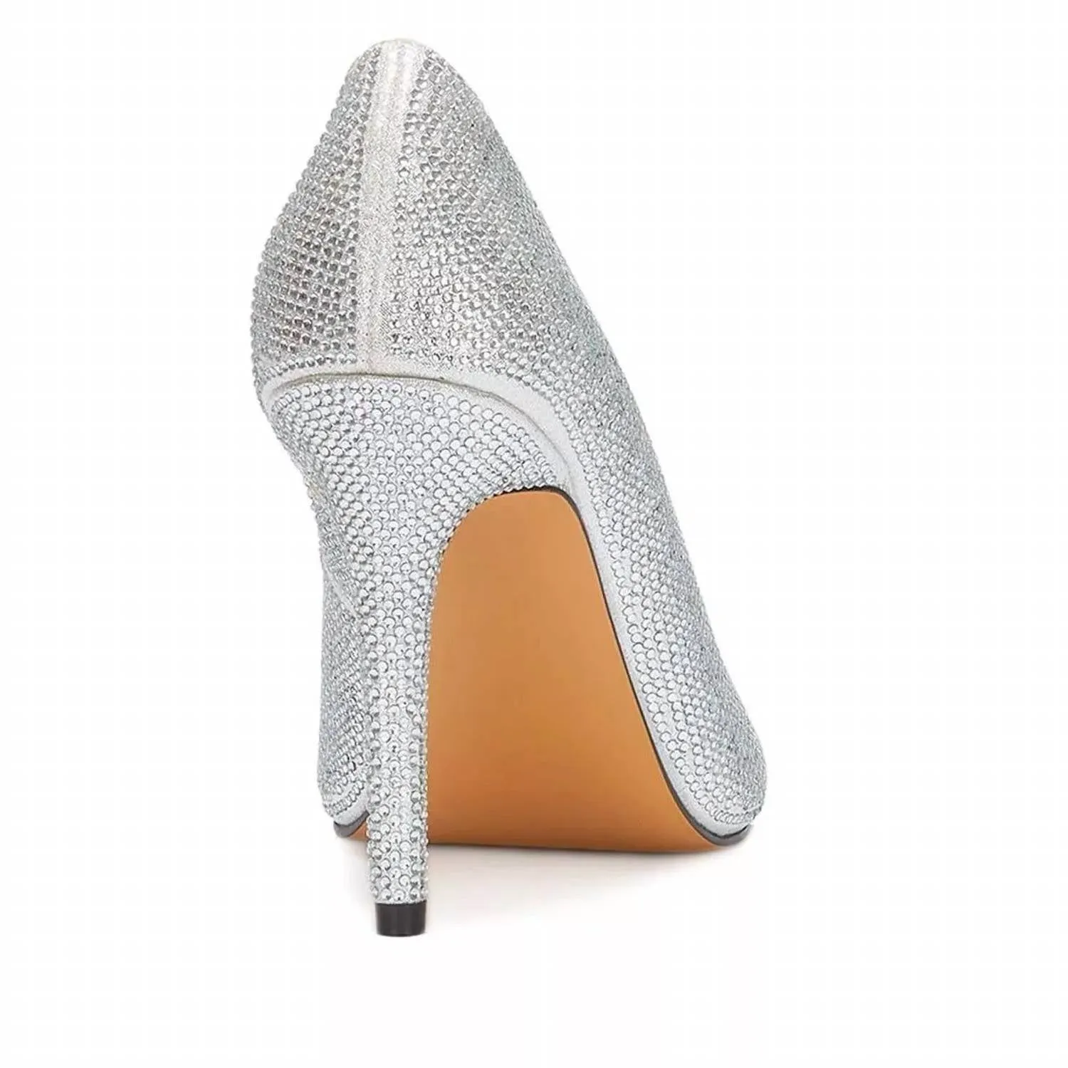 Andrea - Women's High Heels With Rhinestones