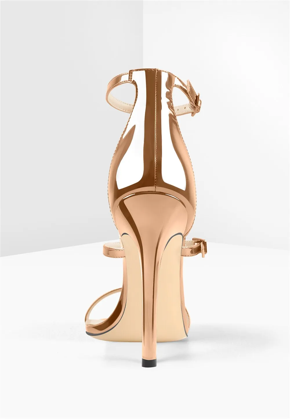 Ankle Strap Open Toe Thin High Heels Sandals