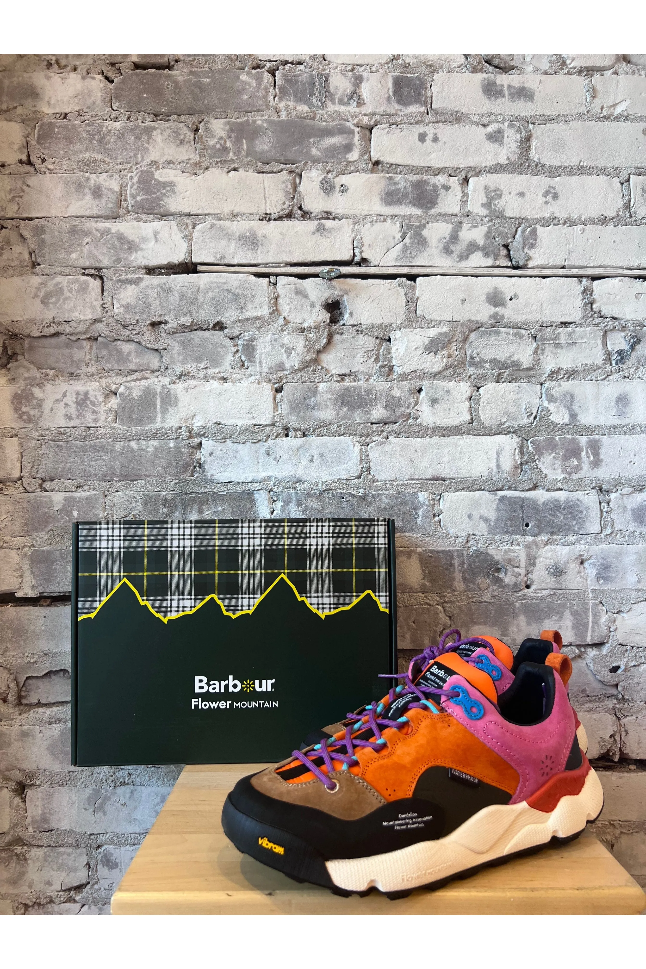 BackCountry Suede Uni Barbour x FM Sneaker - Pink/Khaki