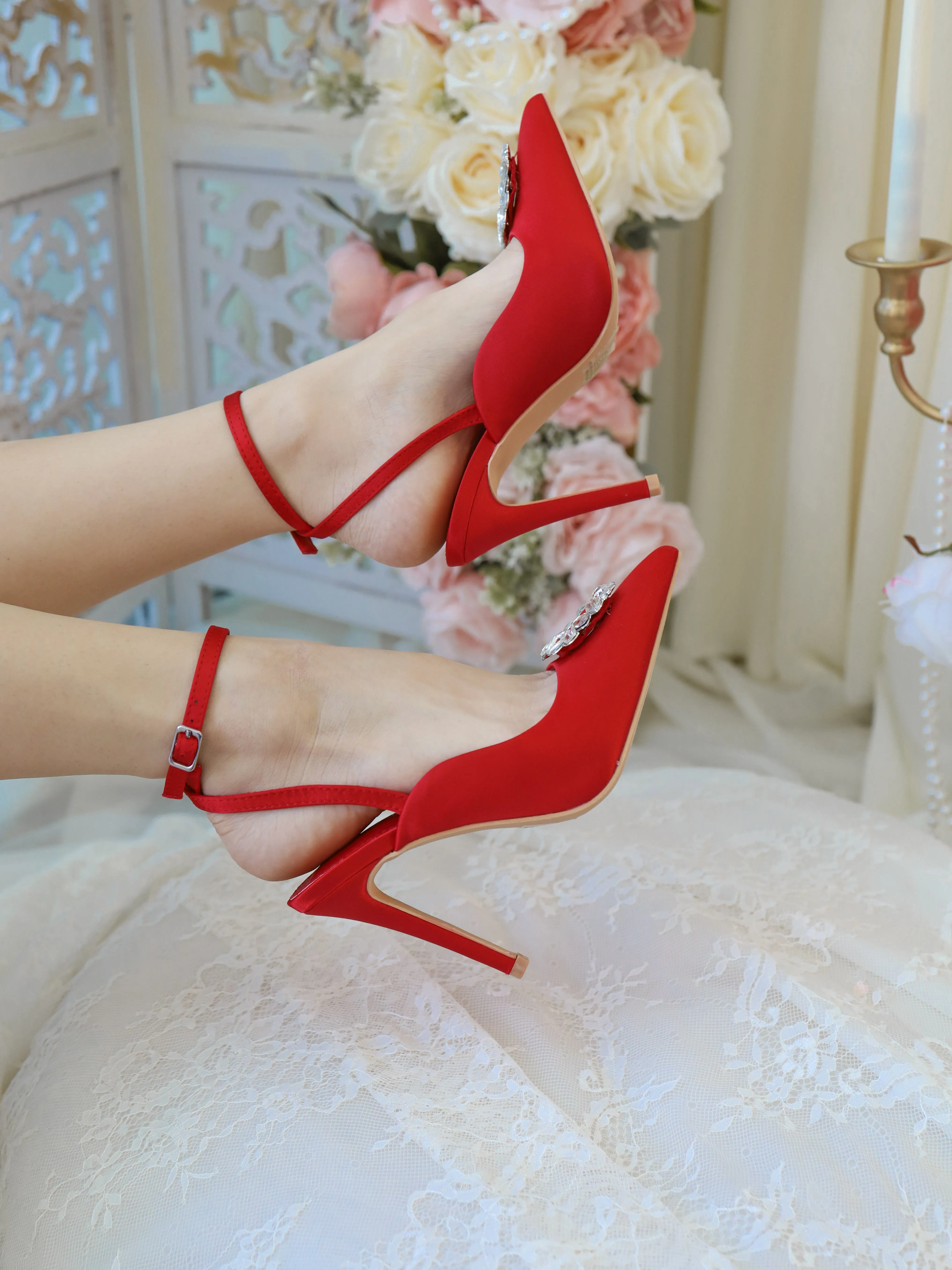 Cerise Heels