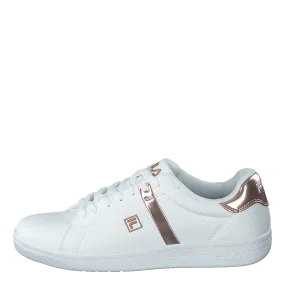 Crosscourt 2 F Low Wmn White-gold