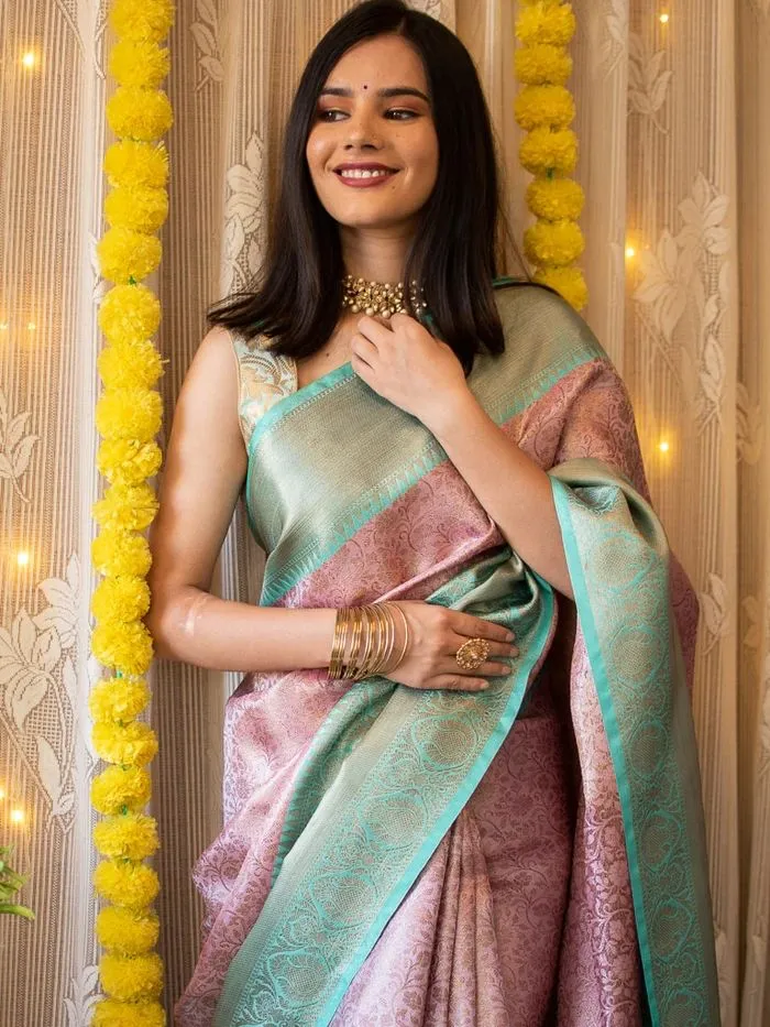 DESIGNER FANCY LICHI SILK SAREE