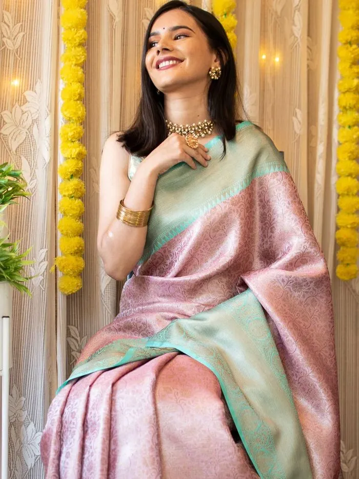 DESIGNER FANCY LICHI SILK SAREE