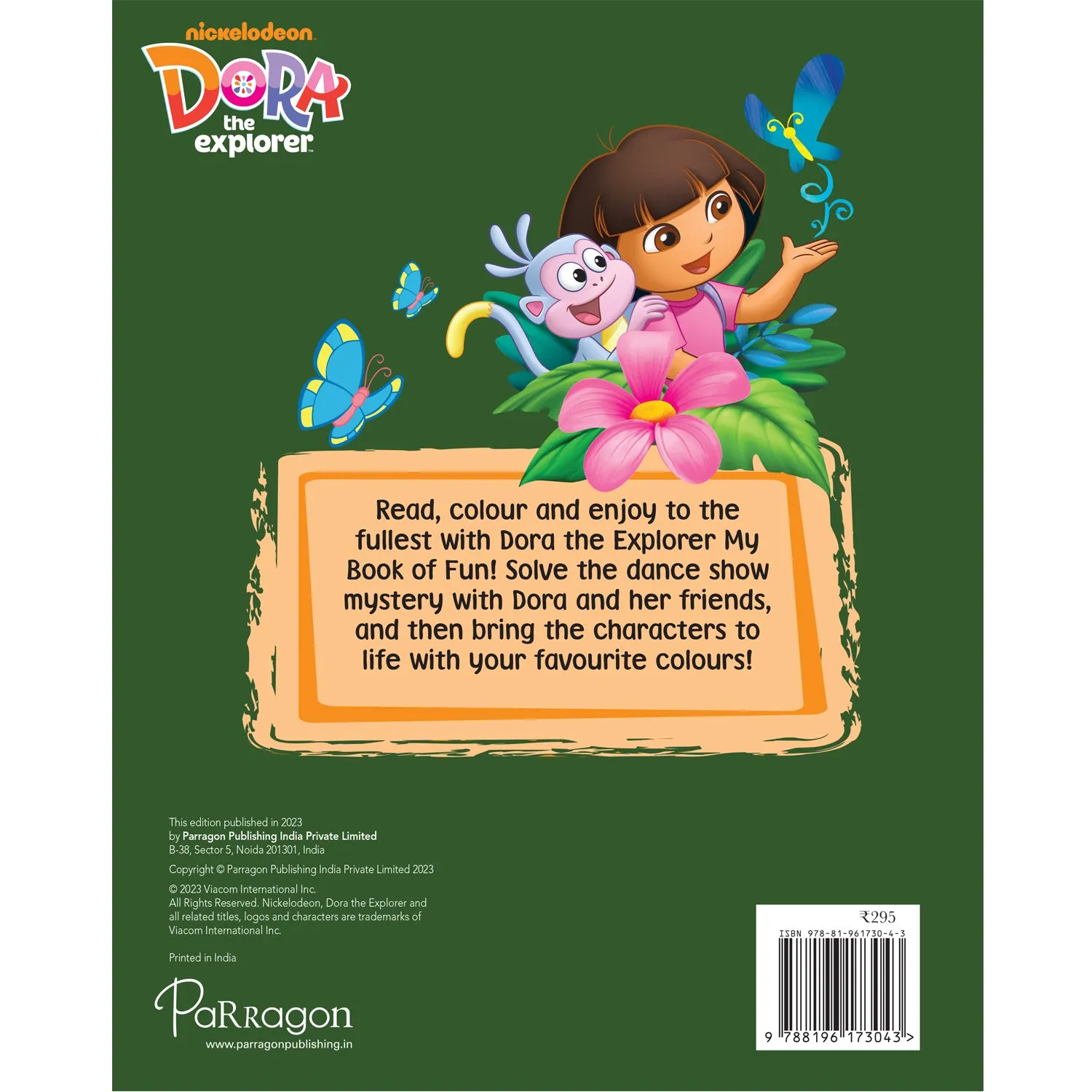 Dora the Explorer Dora and the Birthday Wish Adventure [Paperback] Nickelodeon Parragon Publishing India
