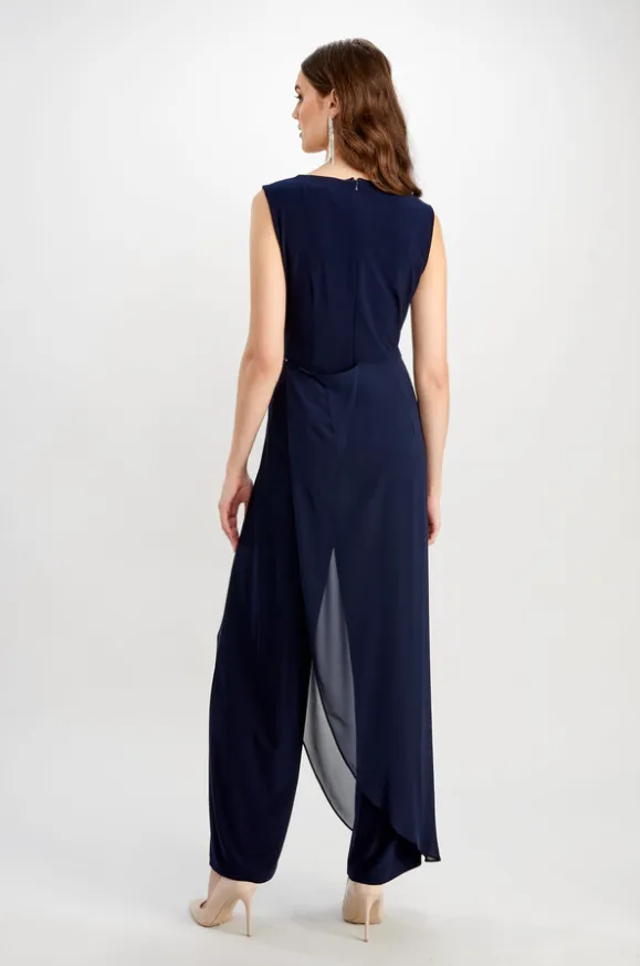 Gathered Chiffon Jumpsuit