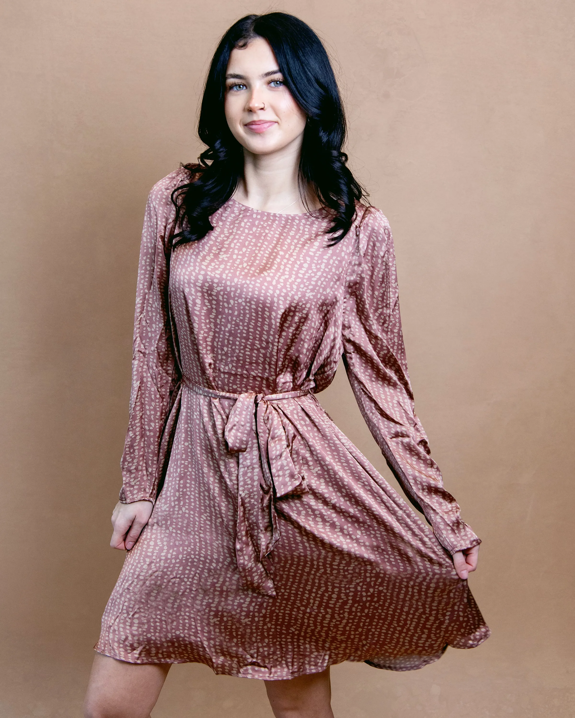 Jezebel Satin Dress