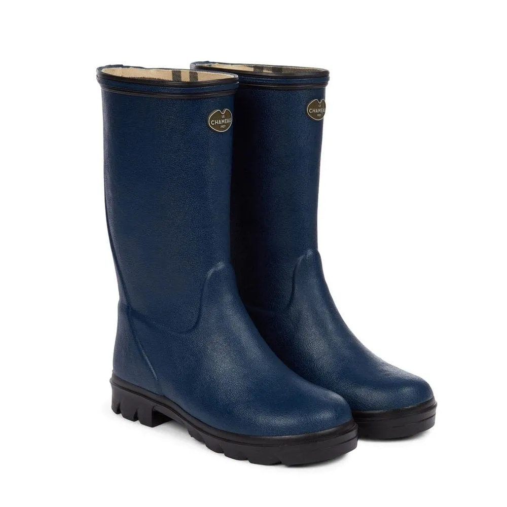 Le Chameau Children's Petite Aventure Jersey Lined Wellies