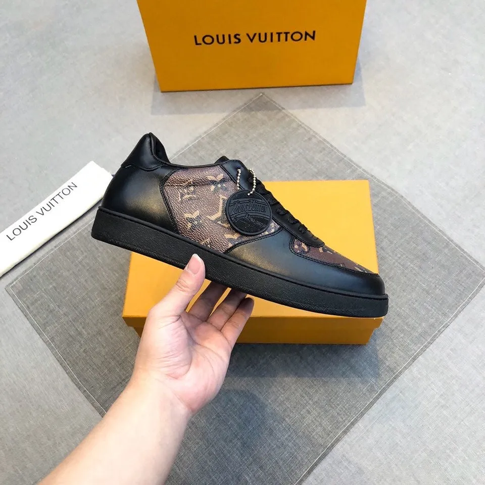 Louis Vuitton Casual Low Black Brown Sneaker