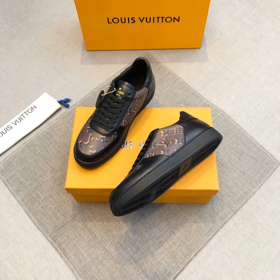 Louis Vuitton Casual Low Black Brown Sneaker