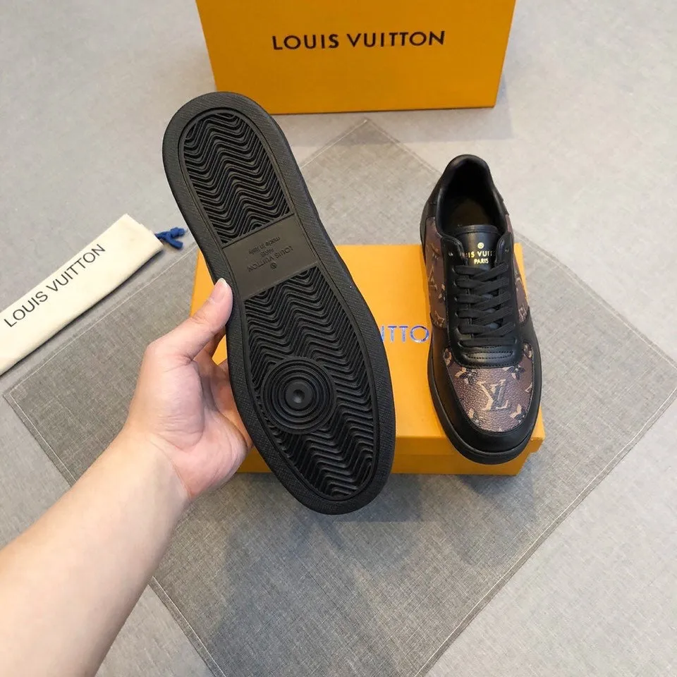 Louis Vuitton Casual Low Black Brown Sneaker