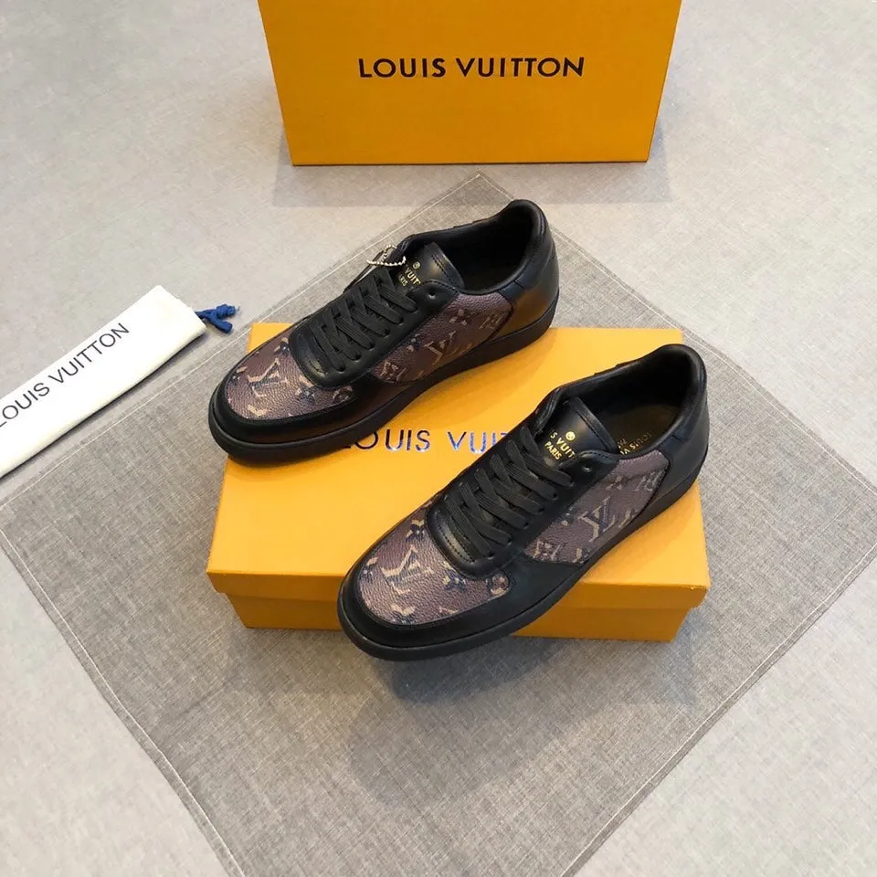 Louis Vuitton Casual Low Black Brown Sneaker