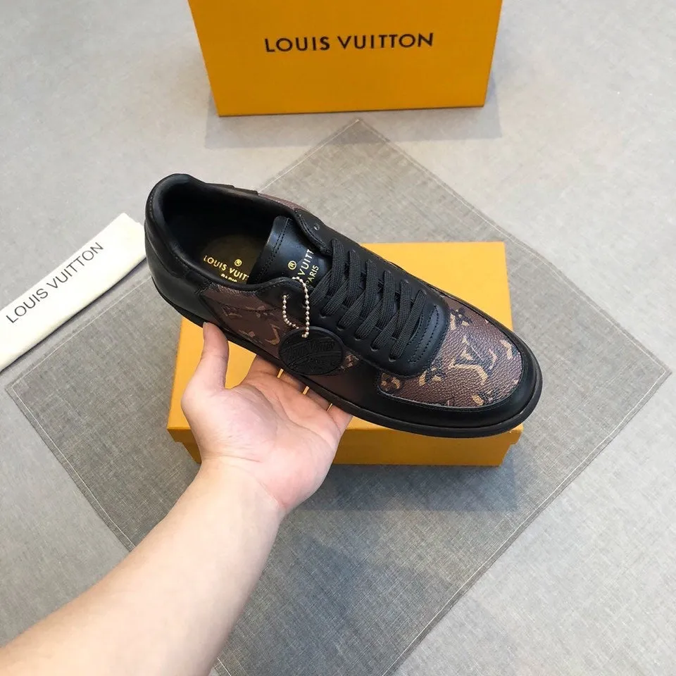Louis Vuitton Casual Low Black Brown Sneaker