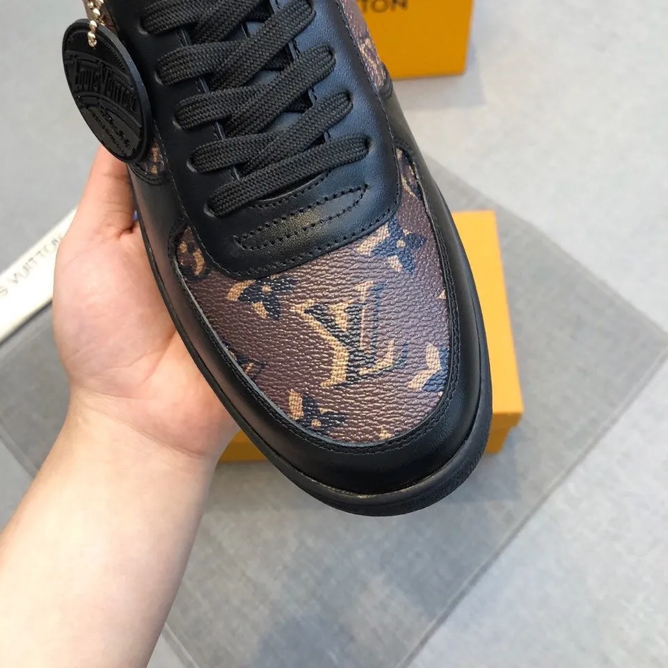 Louis Vuitton Casual Low Black Brown Sneaker