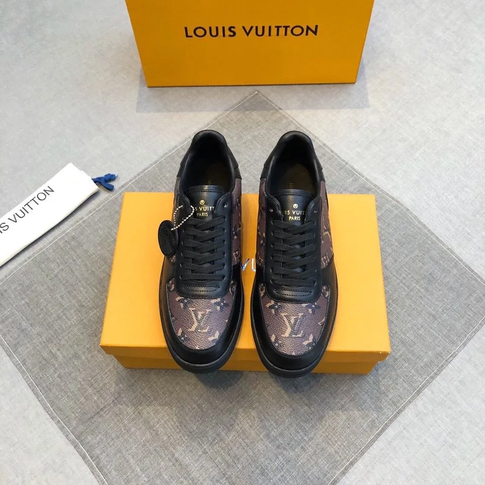 Louis Vuitton Casual Low Black Brown Sneaker