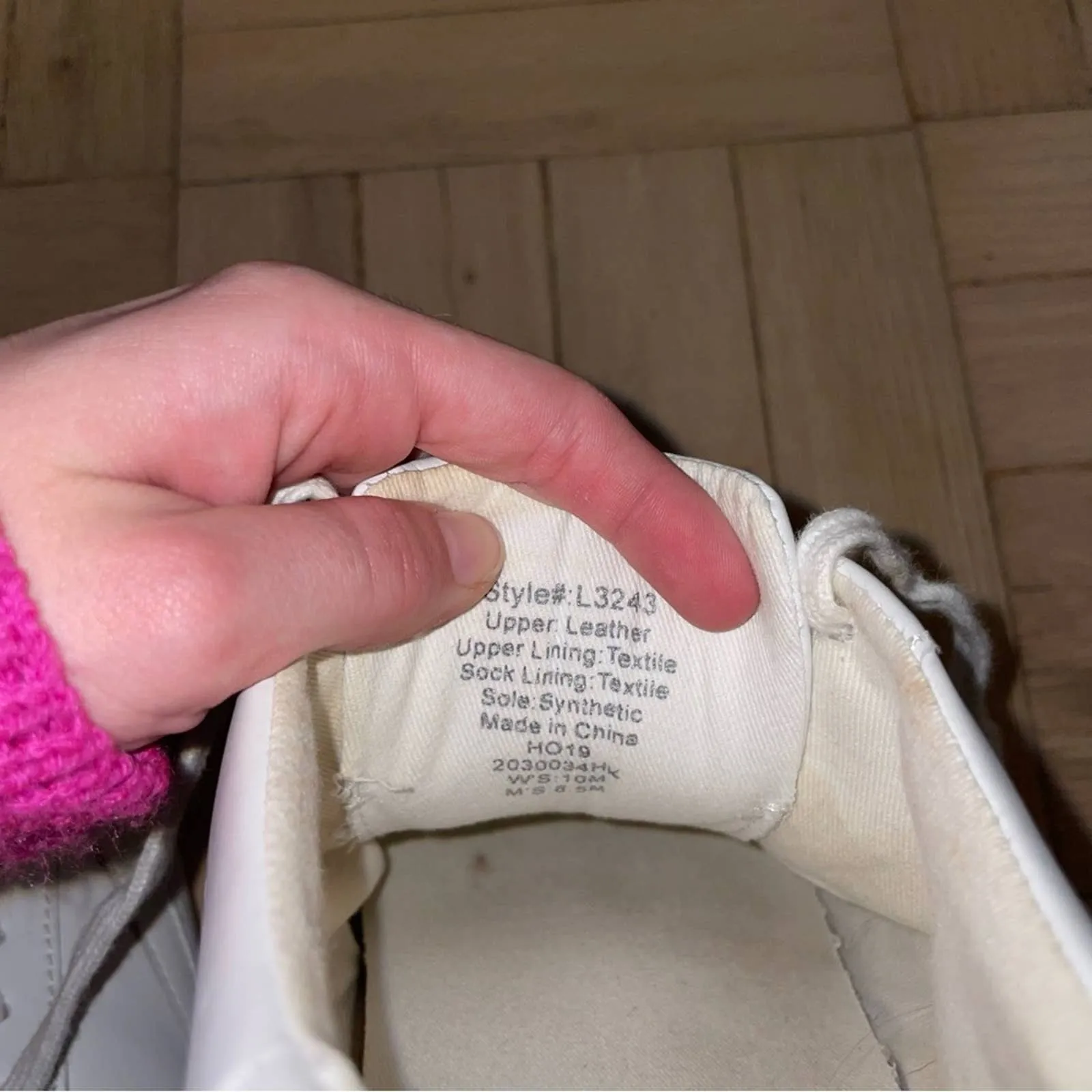 Madewell White Leather Sidewalk Low-Top Sneakers (W10)