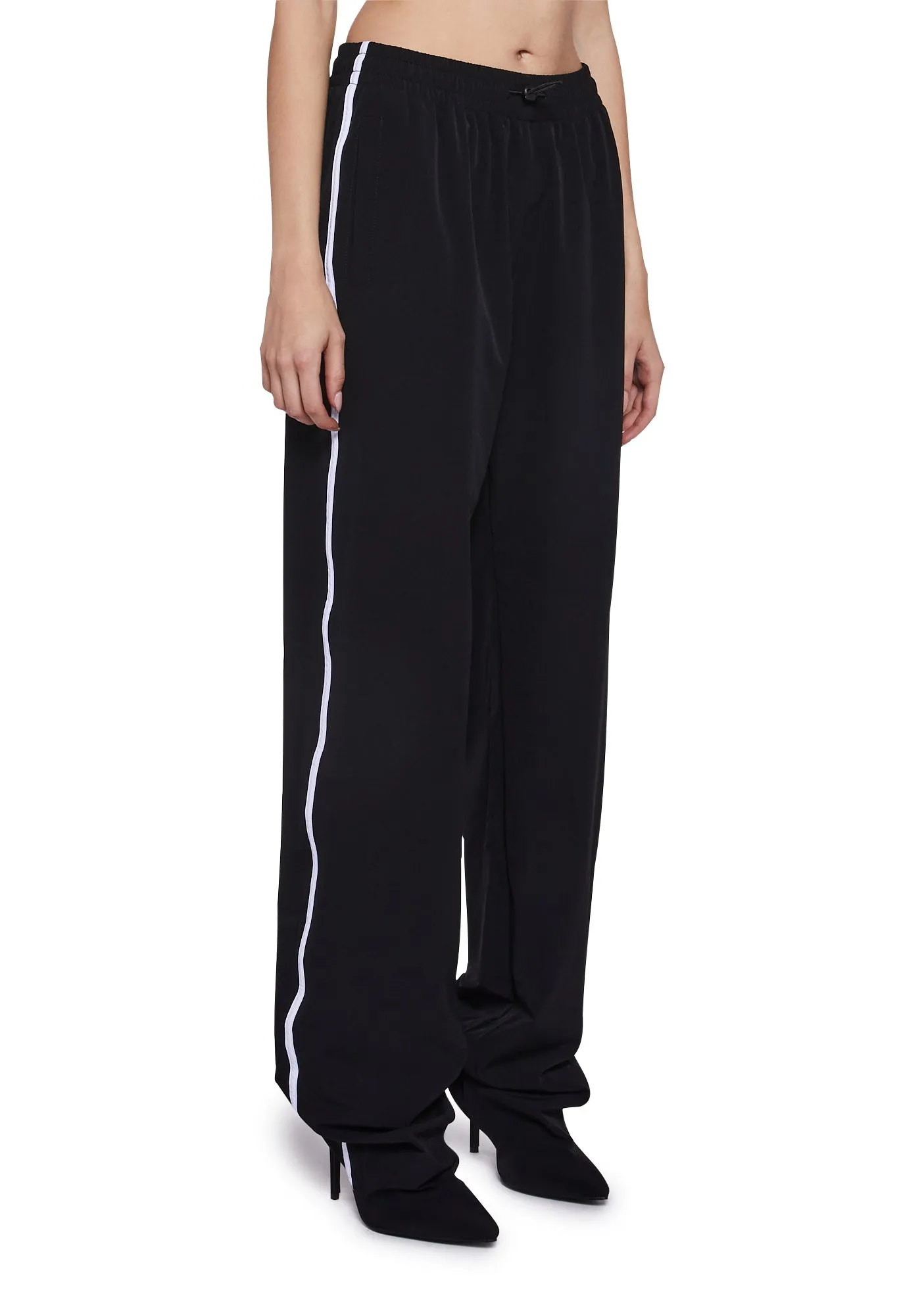 May May Track Pant Boots - Black