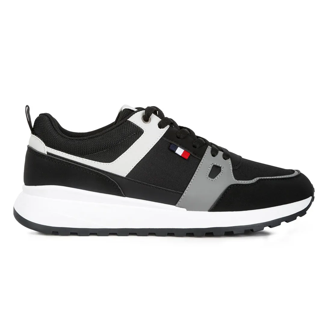 Men's Multicolour Patchwork Casual Sneakers