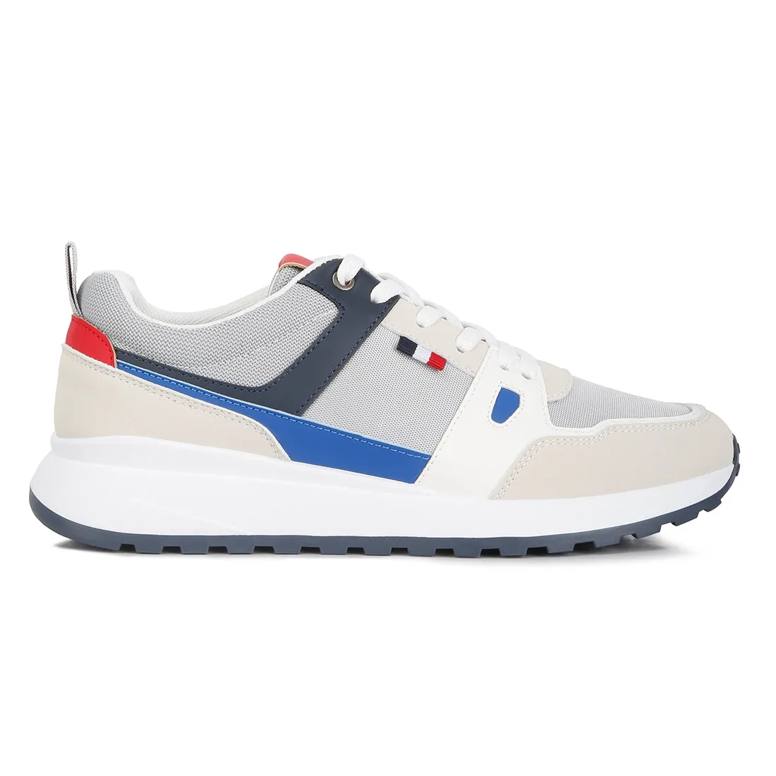 Men's Multicolour Patchwork Casual Sneakers