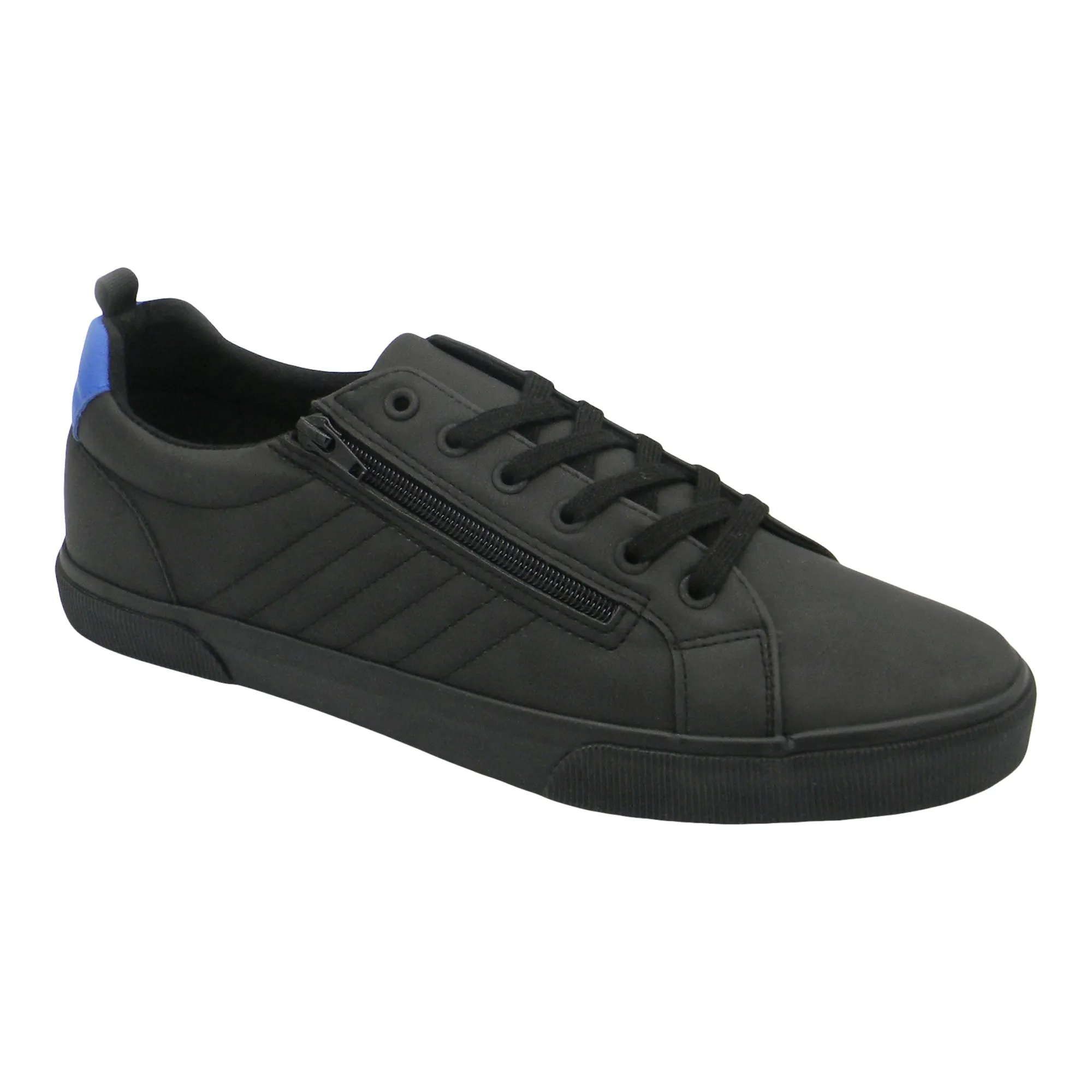 MOUNTAIN RIDGE Men's Lace Up Shoes with Zip Closure