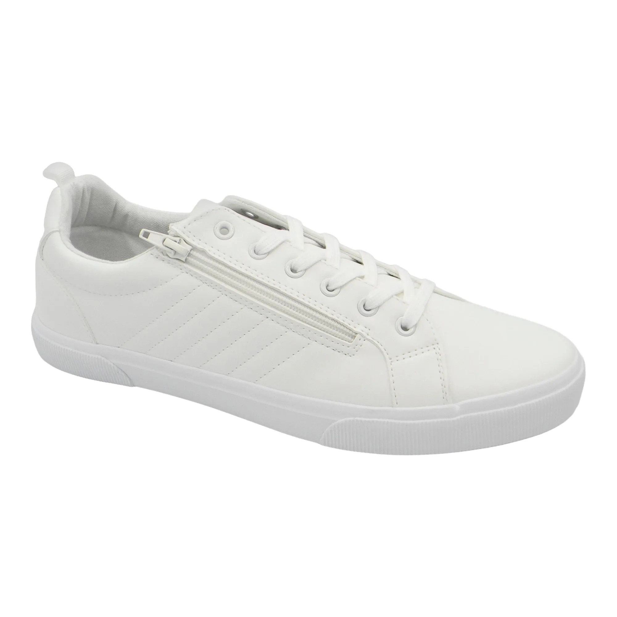 MOUNTAIN RIDGE Men's Lace Up Shoes with Zip Closure