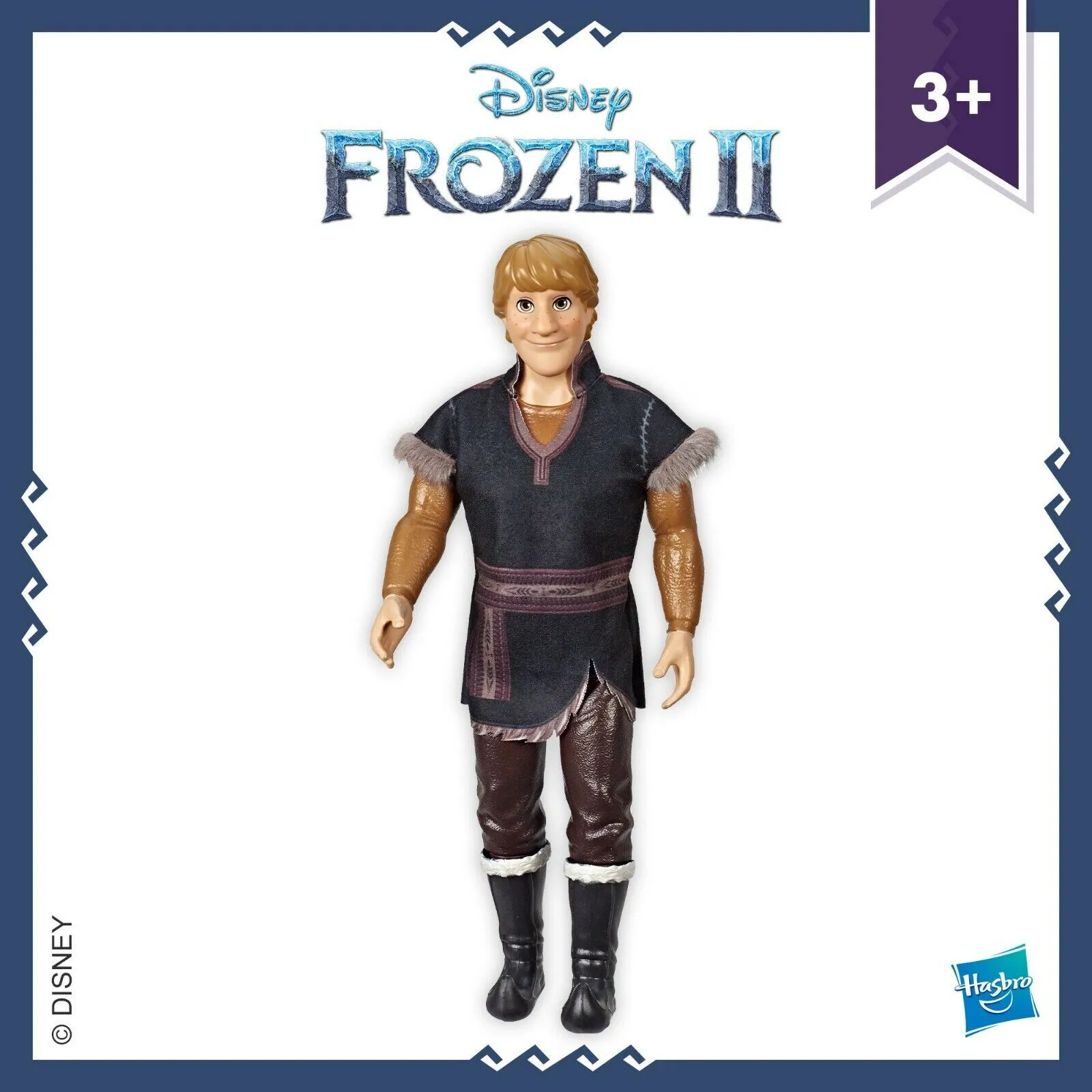 NEW Disney Frozen II 2 Kristoff Action Figure Posable 12" Doll Hasbro Fast