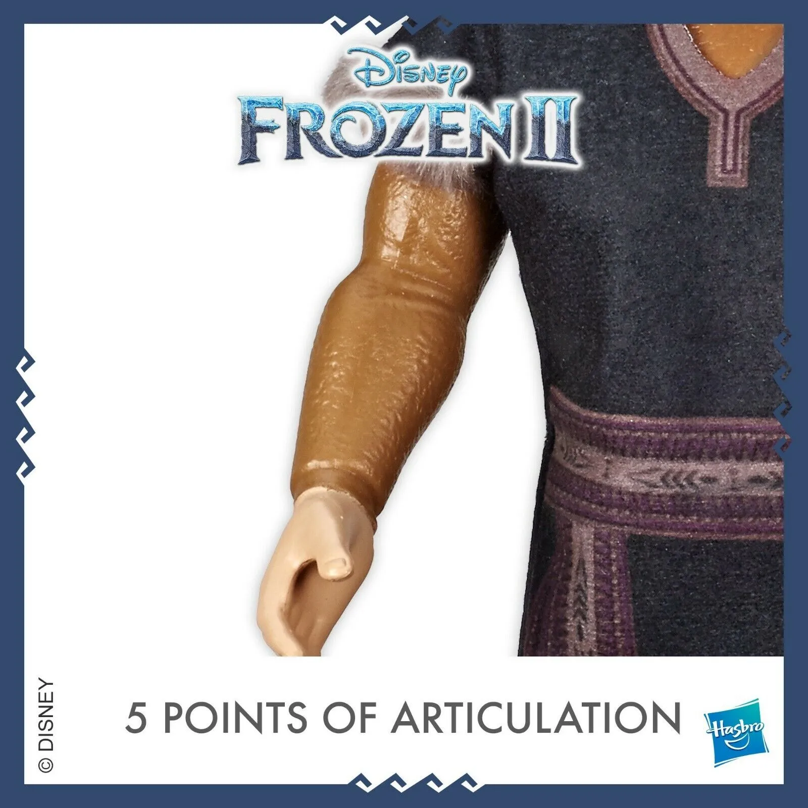 NEW Disney Frozen II 2 Kristoff Action Figure Posable 12" Doll Hasbro Fast