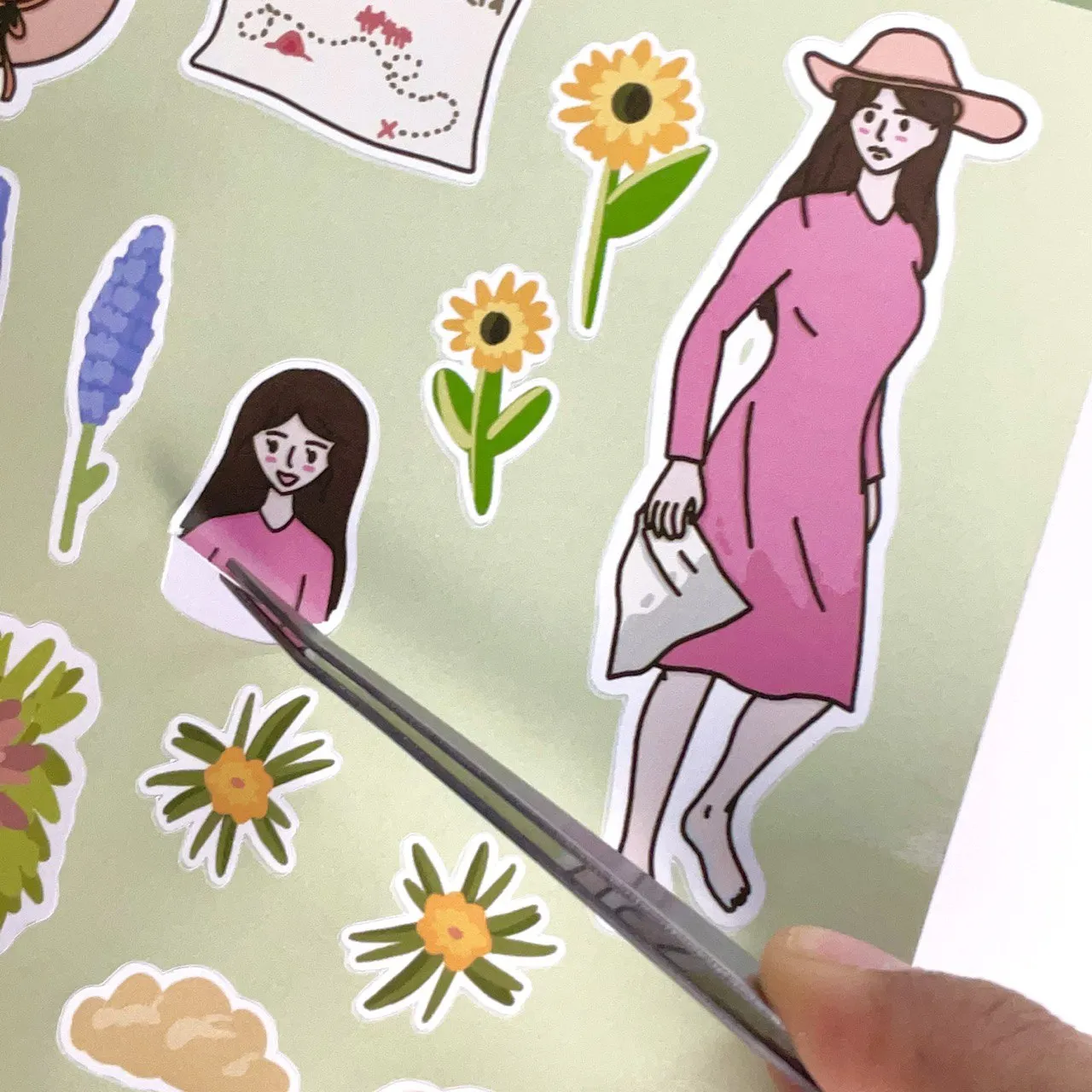NEZS.ART Adventure Girl sticker