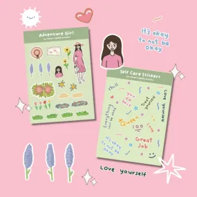 NEZS.ART Adventure Girl sticker