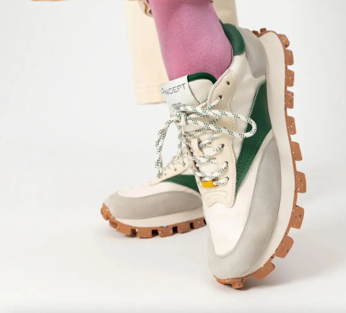 Oncept Osaka in Ivory/Green