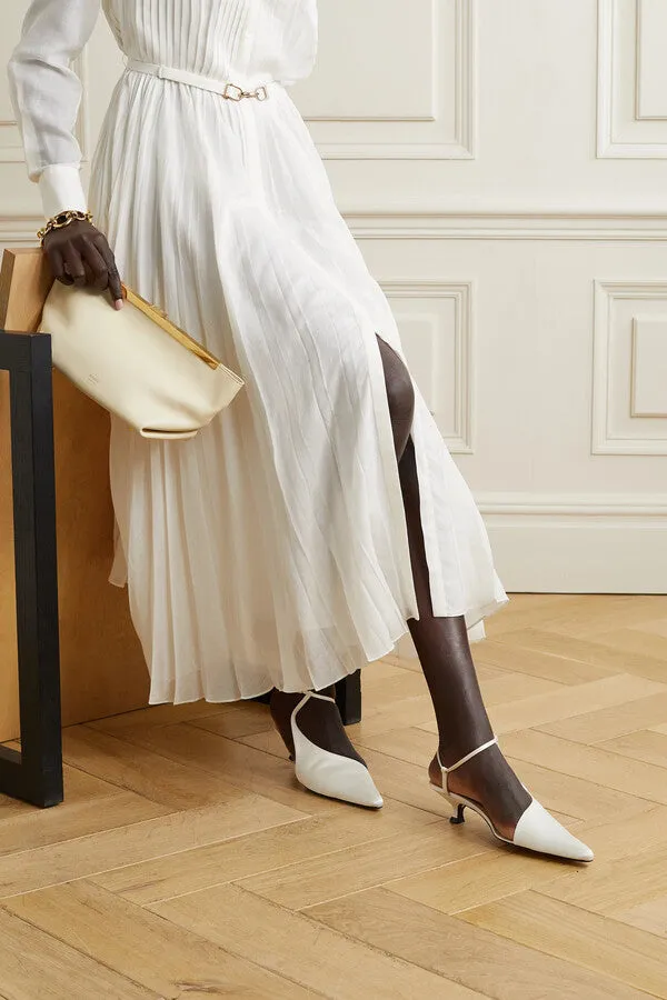 Seville Satin Pumps
