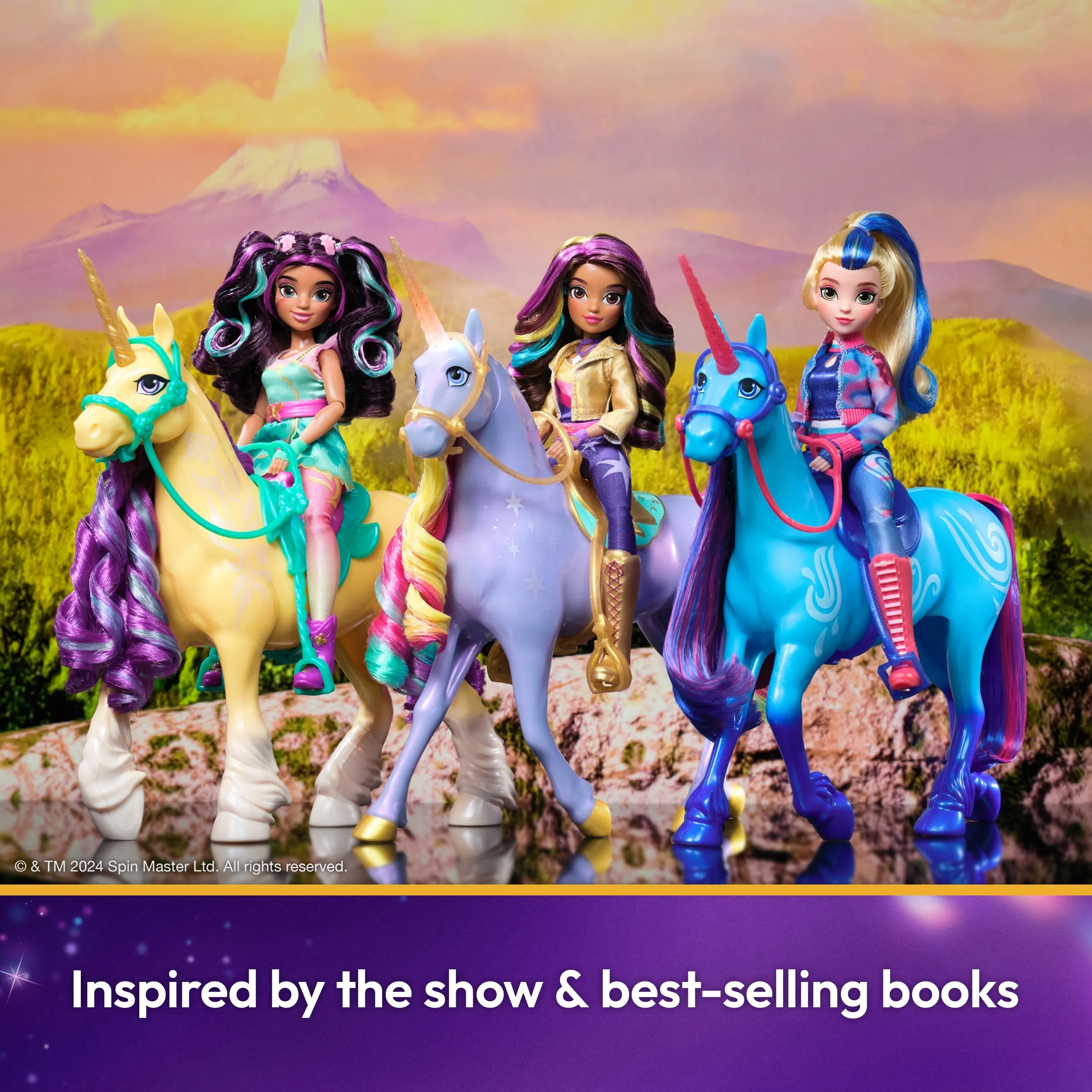 Unicorn Academy, 9.5-inch  Ava Doll