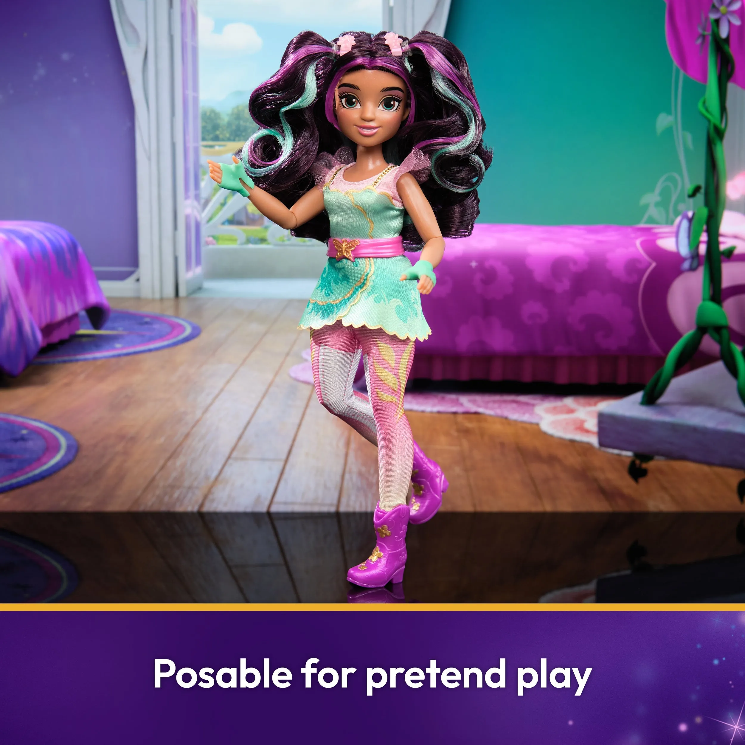 Unicorn Academy, 9.5-inch  Ava Doll