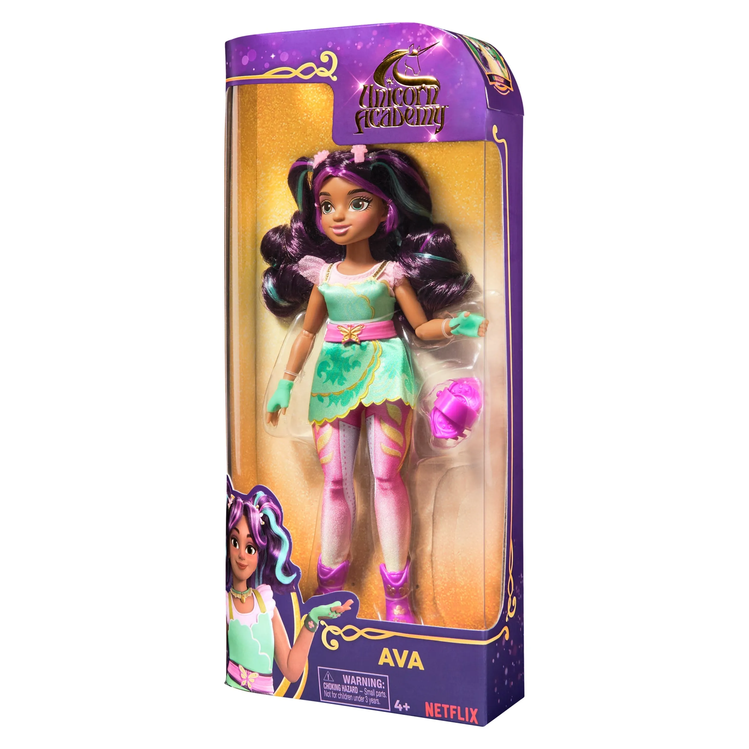 Unicorn Academy, 9.5-inch  Ava Doll
