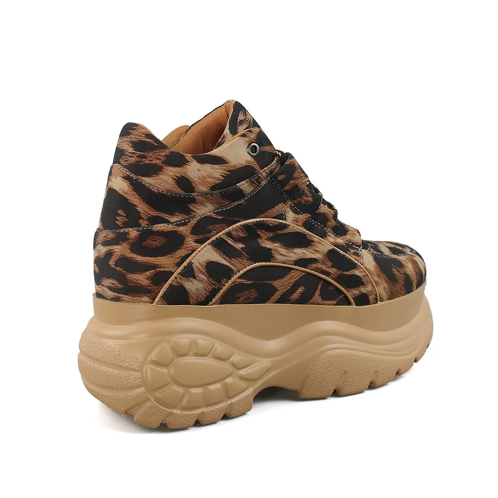 Women's Spring/Autumn Casual Leather Sneakers