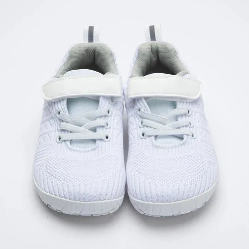 ZZFABER Barefoot Shoes Kids Flexible Mesh Sneakers Soft Wide Toe