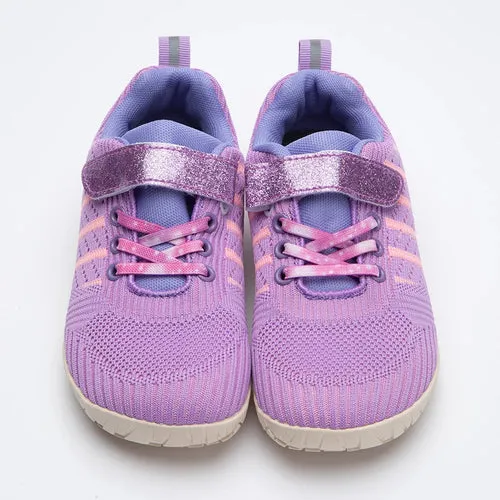ZZFABER Barefoot Shoes Kids Flexible Mesh Sneakers Soft Wide Toe