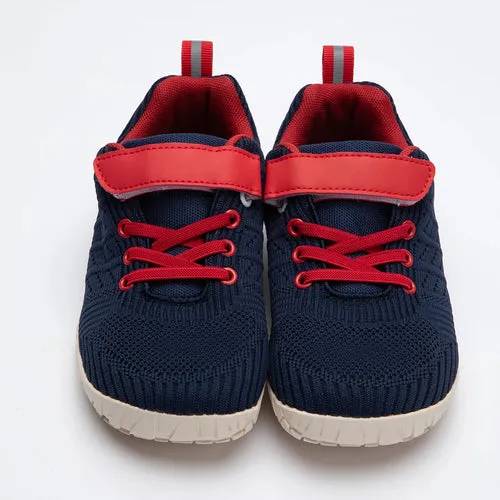 ZZFABER Barefoot Shoes Kids Flexible Mesh Sneakers Soft Wide Toe